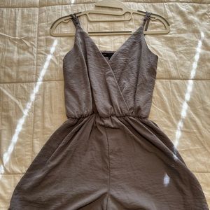 Grey Romper